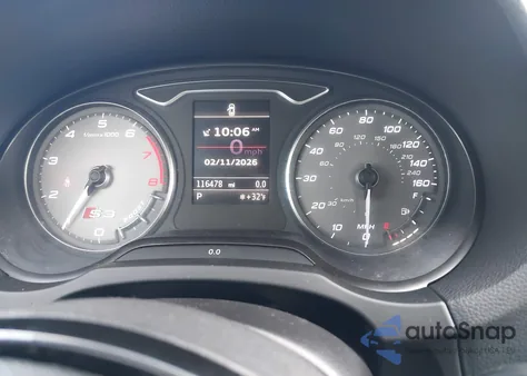 2015 Audi S3 2.0T Premium Plus z USA, uszkodzony, nr VIN WAUFFGFF8F1071122